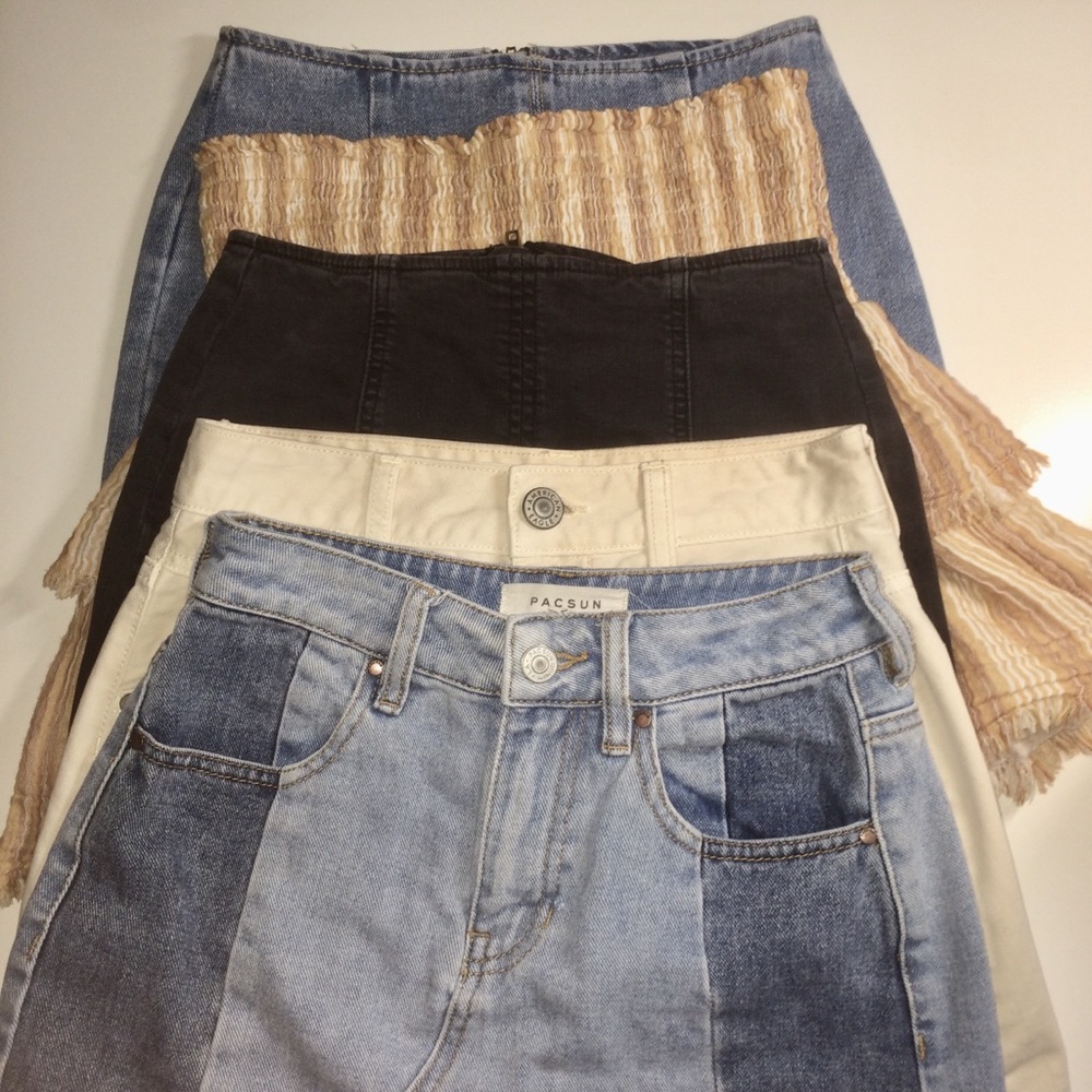 😍5 PACK mini skirts